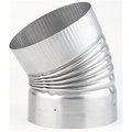 Integra Miltex Selkirk Corporation 4810 8 Inch  Heat-fab 30 Degree Corrugated  Non-adjustable Elbow 21845